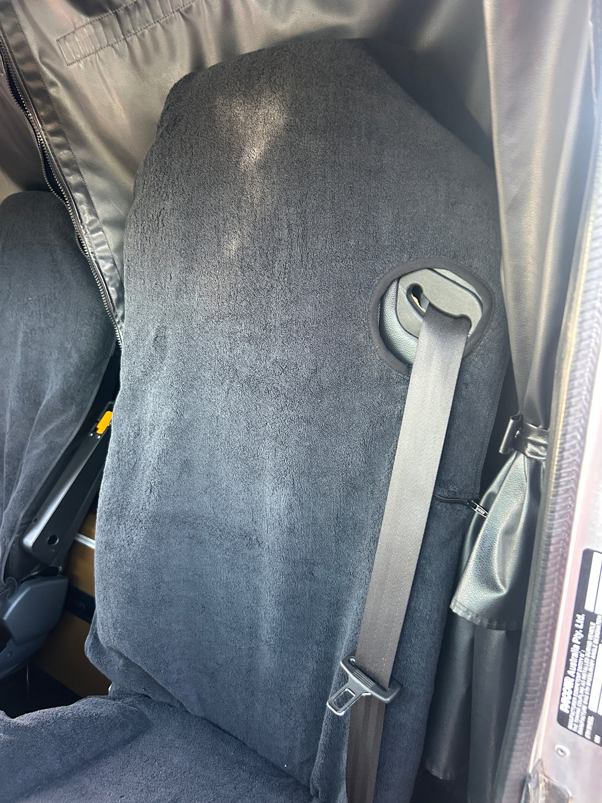 Cotton ISRI Seat Cover - Plain