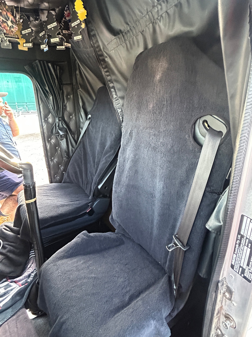 Cotton ISRI Seat Cover - Plain
