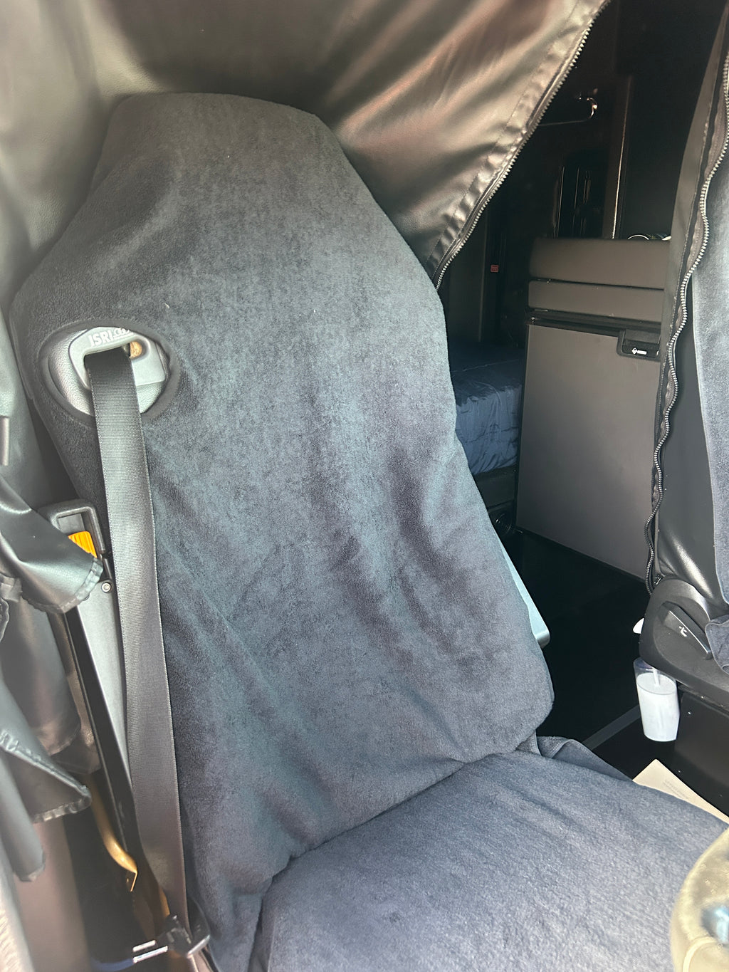 Cotton ISRI Seat Cover - Plain